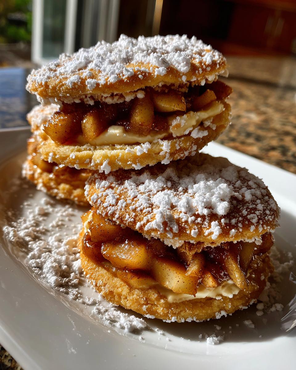 Apple Pie Sandwich Cookies