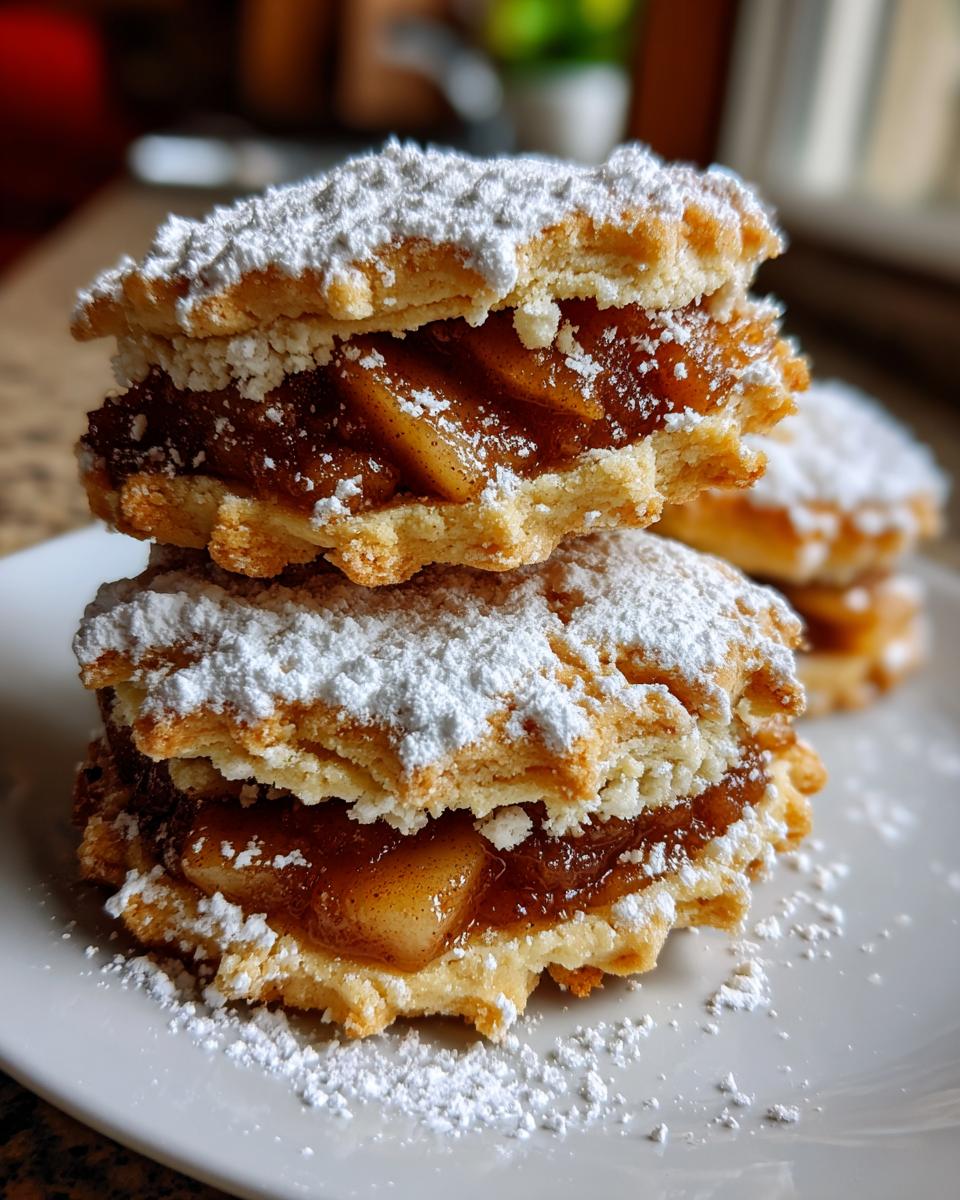 Apple Pie Sandwich Cookies - detail 2