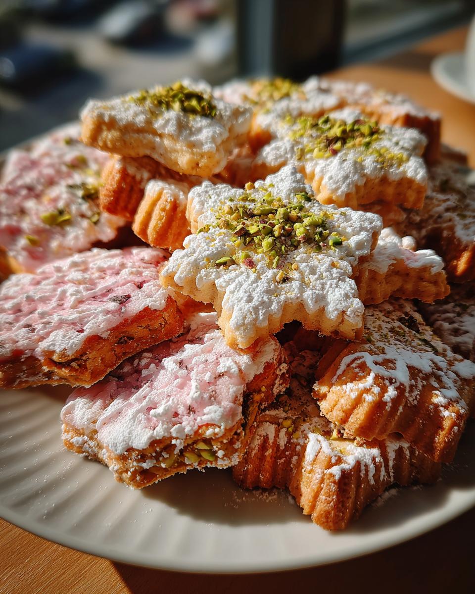 Cardamom Rose Shortbread - detail 2