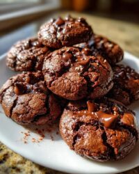 Chili Chocolate Fudge Cookies