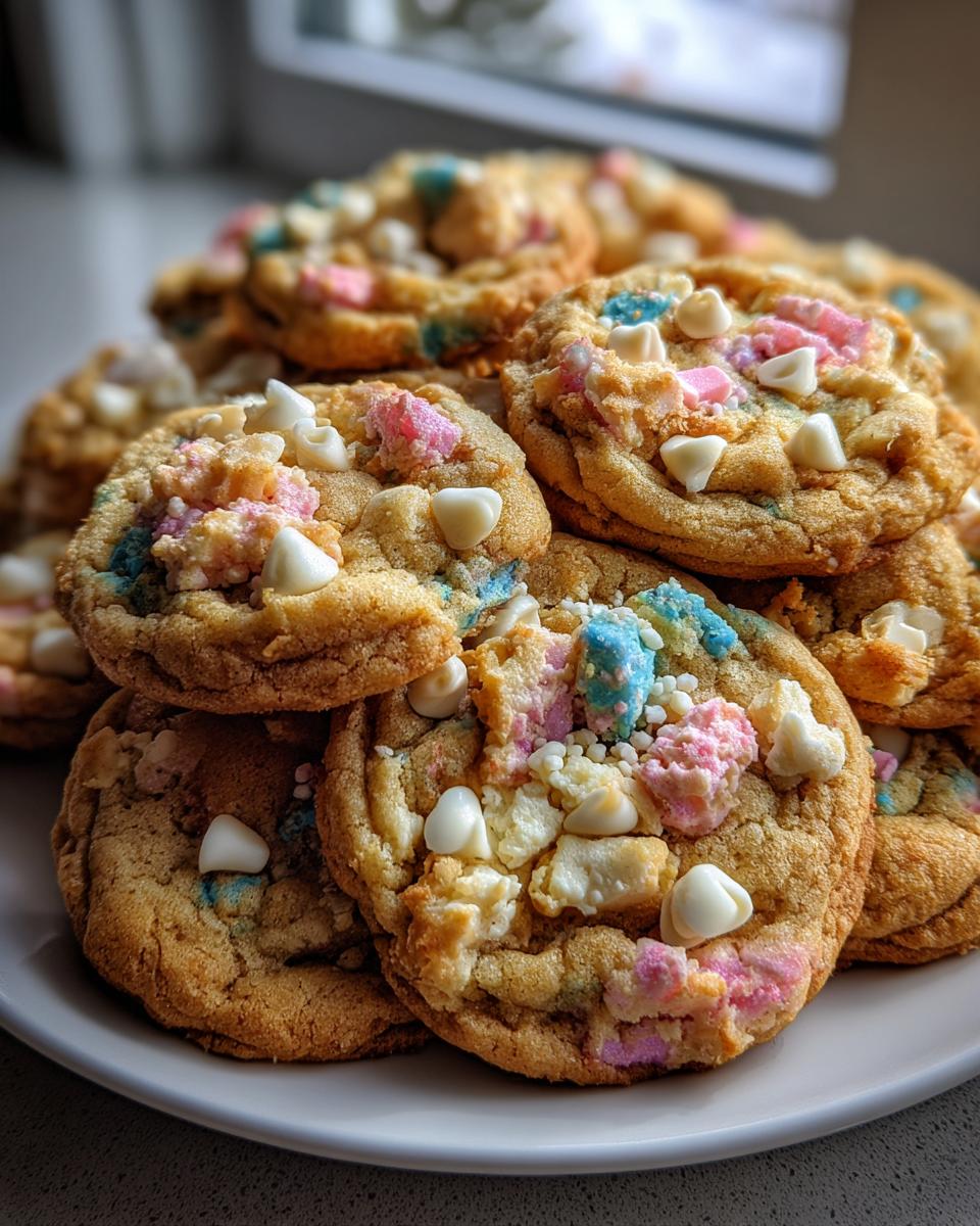 Cotton Candy Cloud Cookies - detail 1