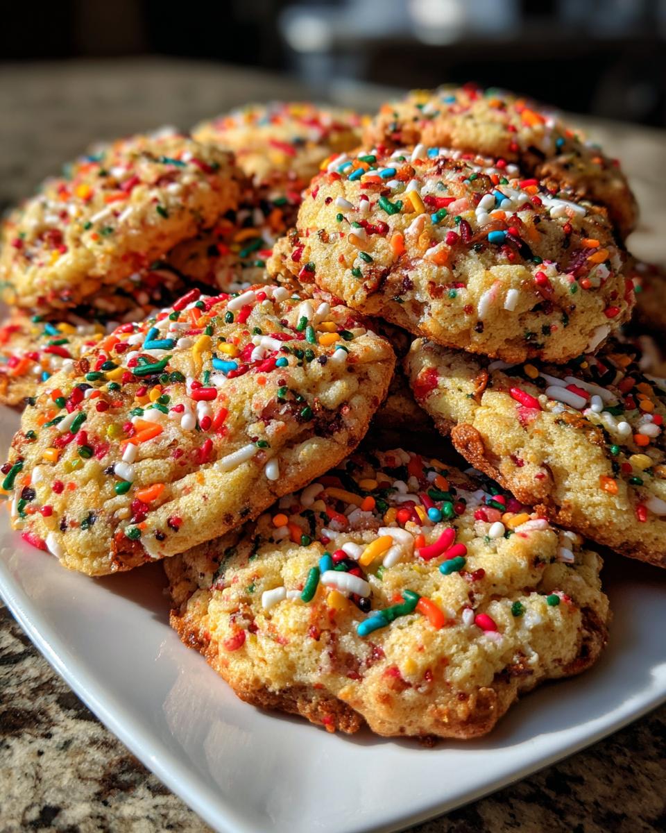 Easter Confetti Cookies - detail 1