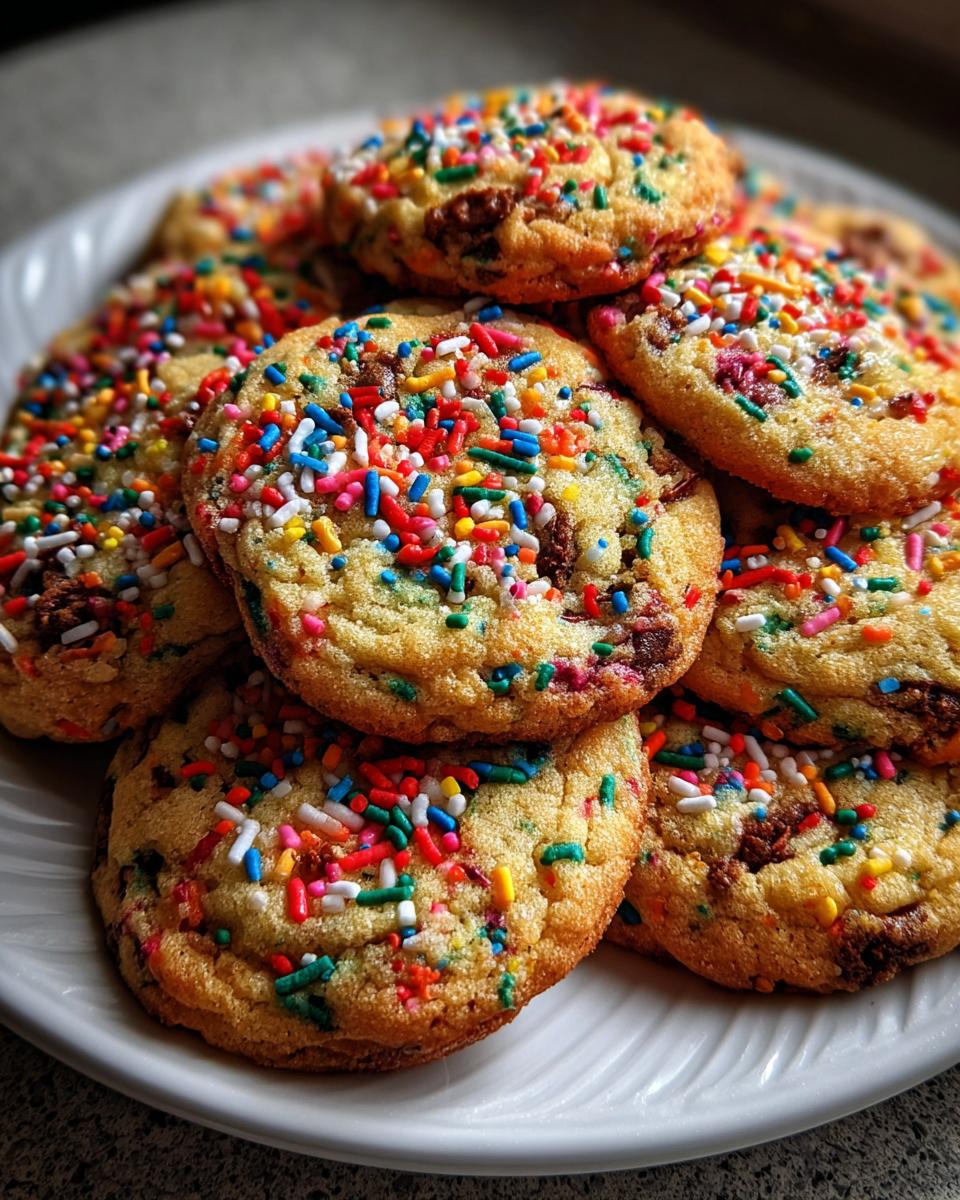 Easter Confetti Cookies