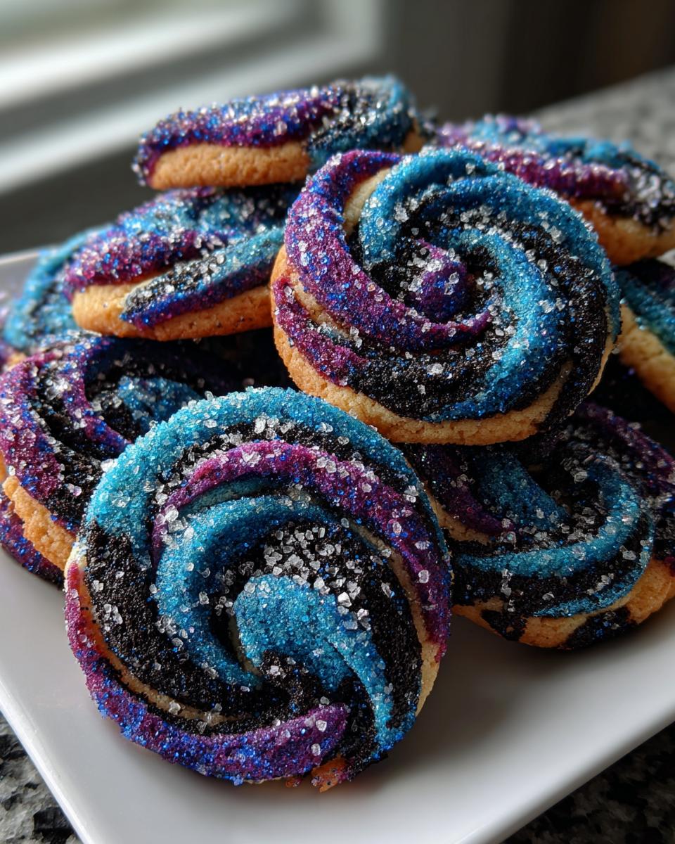 Galaxy Swirl Sugar Cookies - detail 1