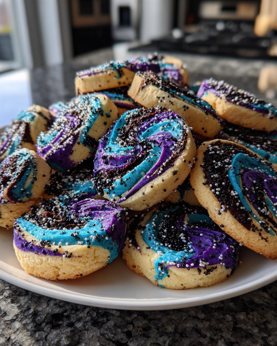 Galaxy Swirl Sugar Cookies