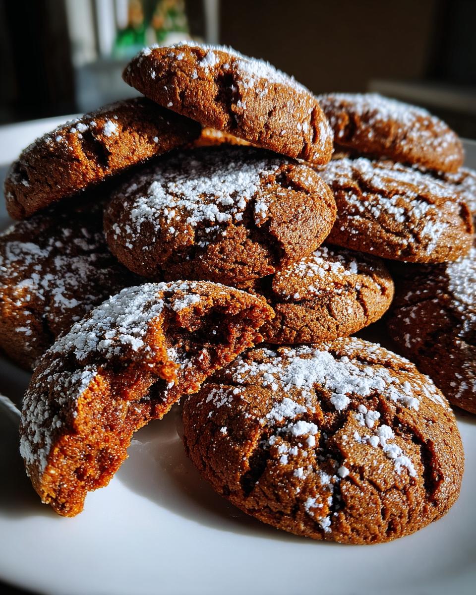 Gingerbread Molasses Cookies - detail 1