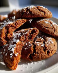 Gingerbread Molasses Cookies