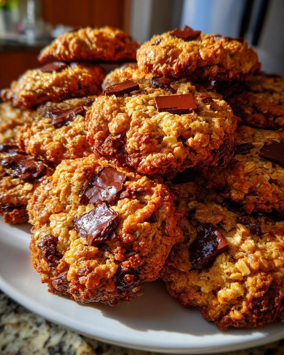 Gluten-Free Oatmeal Banana Cookies
