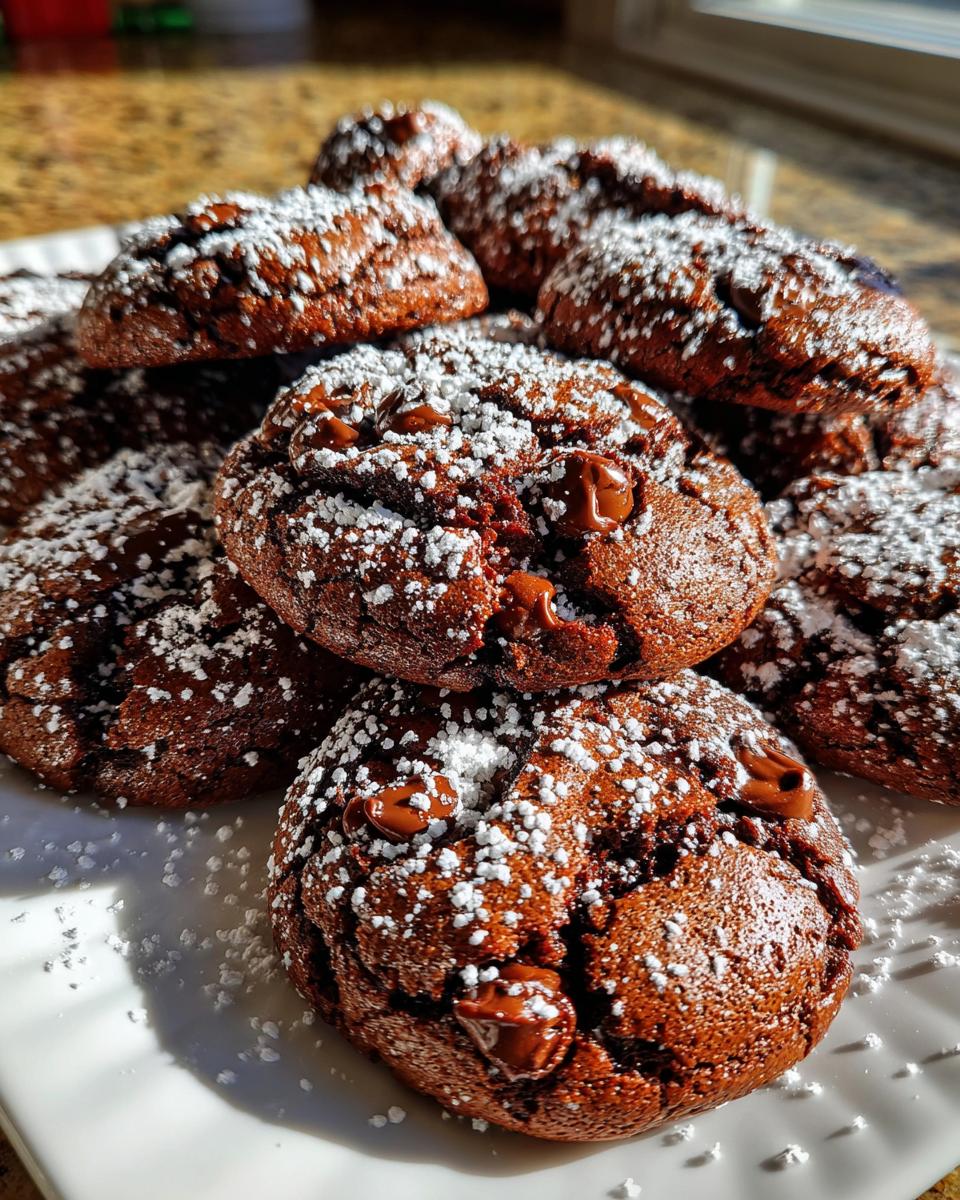 Mexican Hot Chocolate Cookies