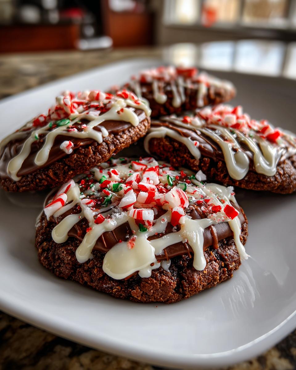 Peppermint Bark Cookies - detail 2