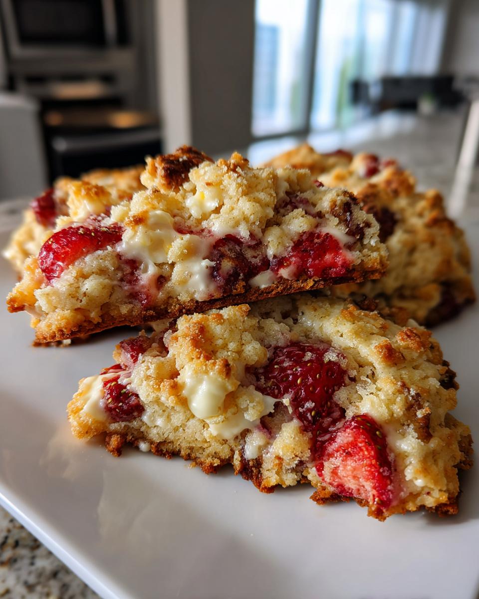 Strawberry Shortcake Crumble Cookies - detail 2