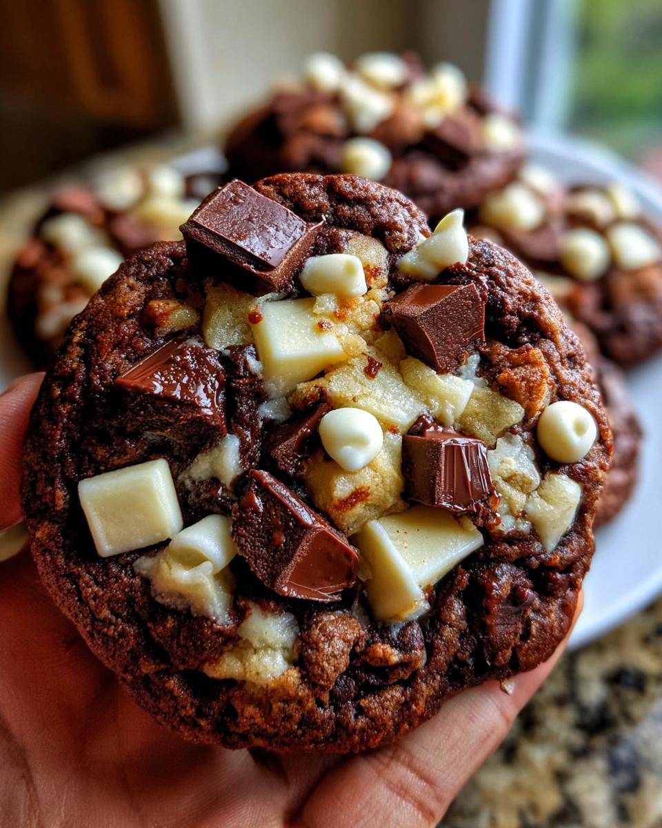 Triple Chocolate Espresso Cookies - detail 1