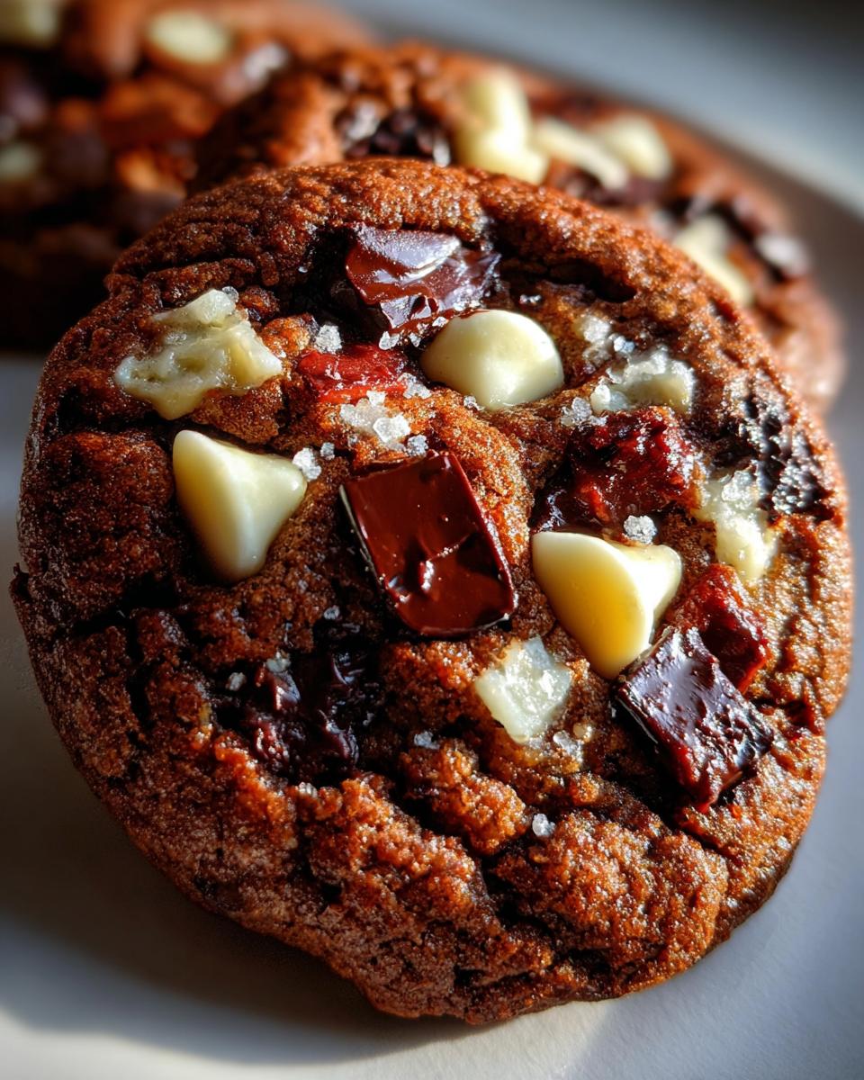 Triple Chocolate Espresso Cookies - detail 2