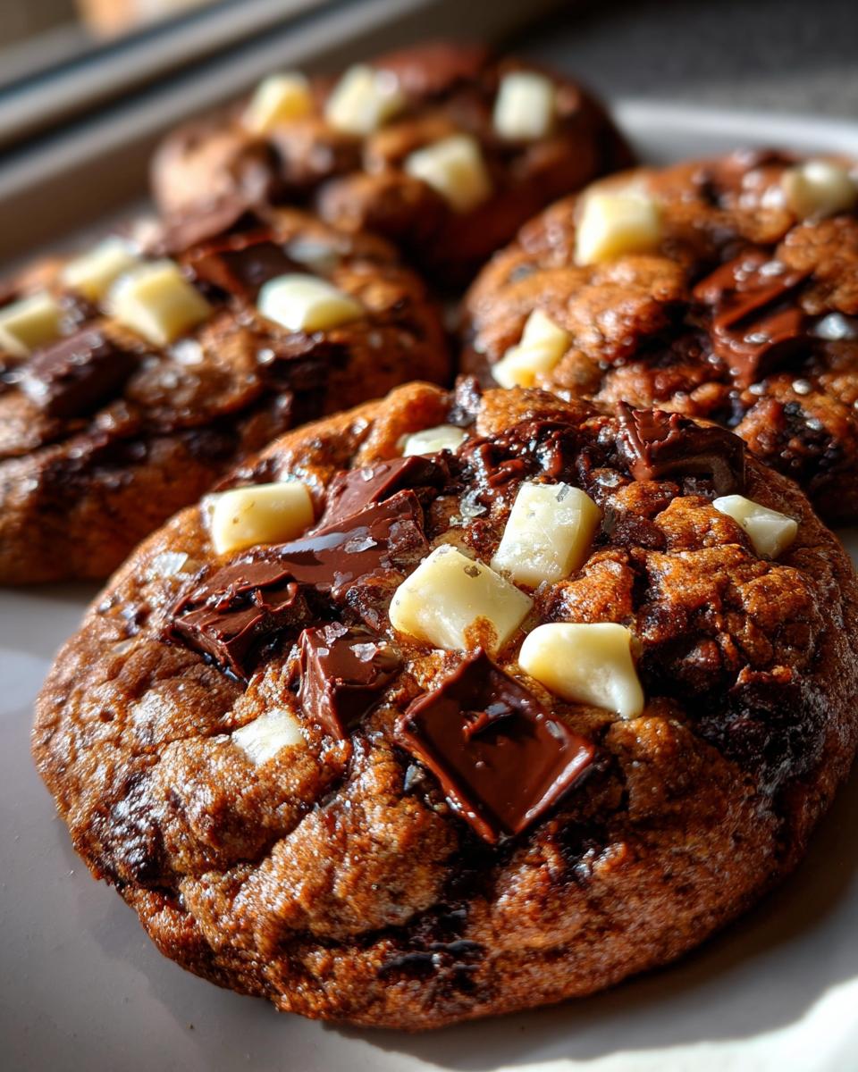 Triple Chocolate Espresso Cookies
