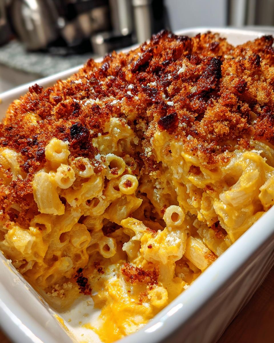 butternut squash mac & cheese - detail 1