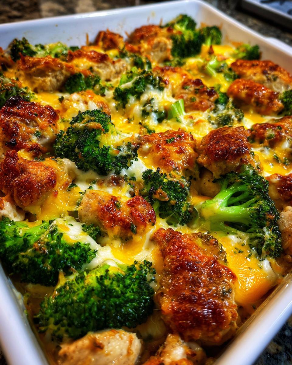 chicken cheese and broccoli recipes