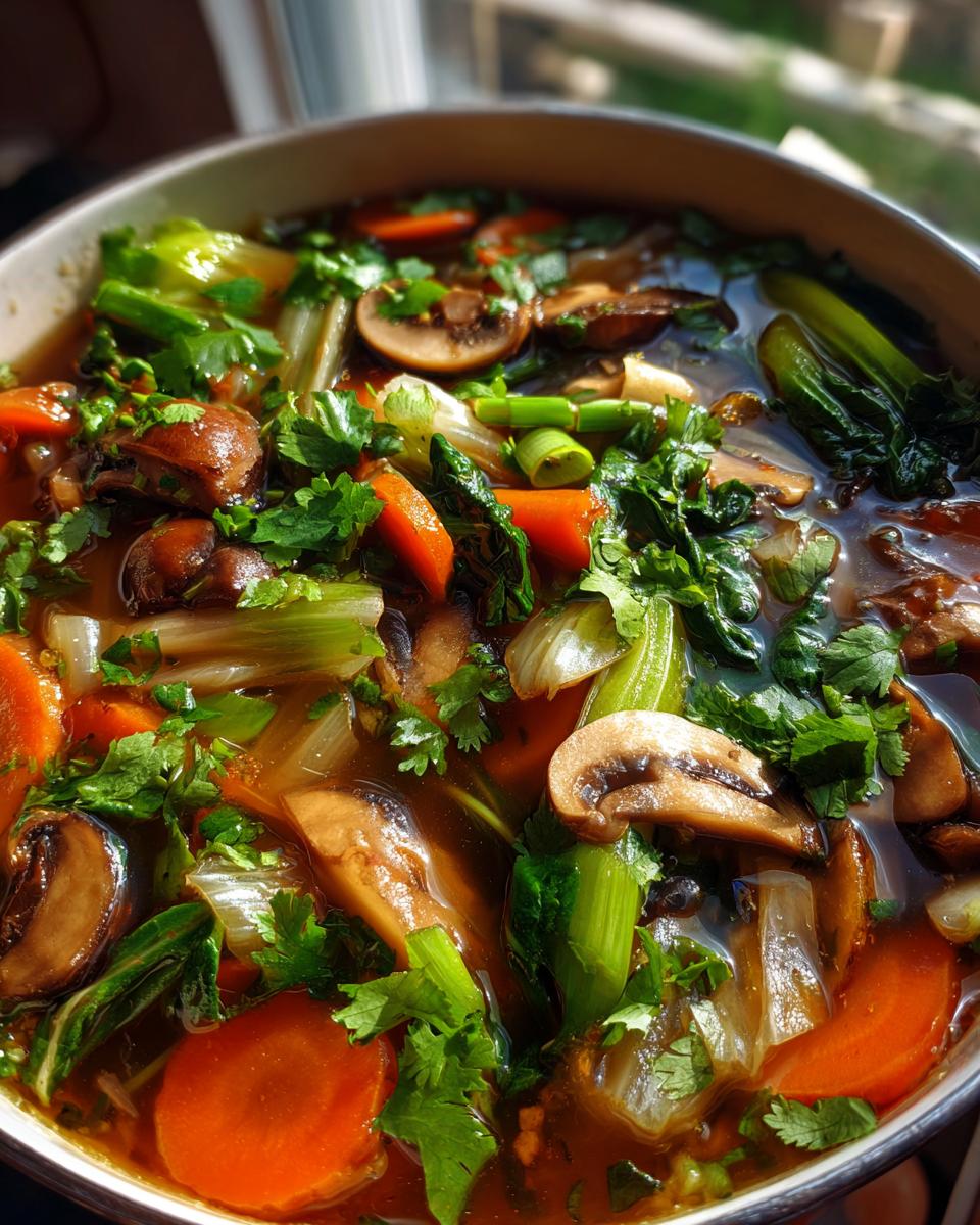 chinese vegetables soup recipe - detail 1