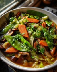 chinese vegetables soup recipe