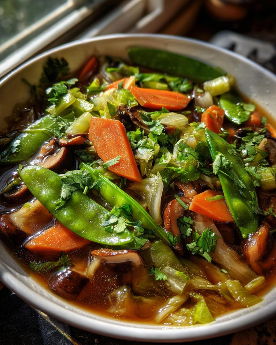 chinese vegetables soup recipe