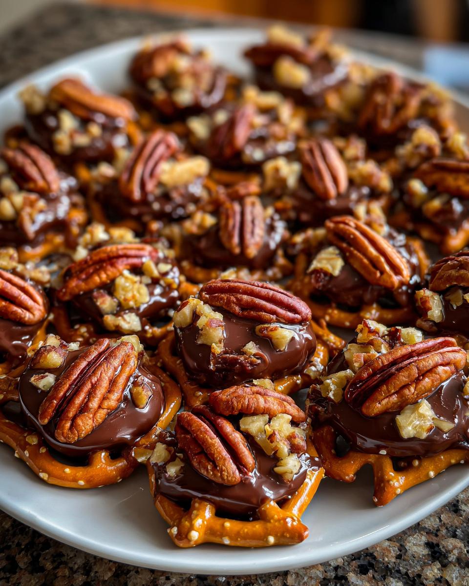 christmas rolo pretzel sandwiches - detail 2