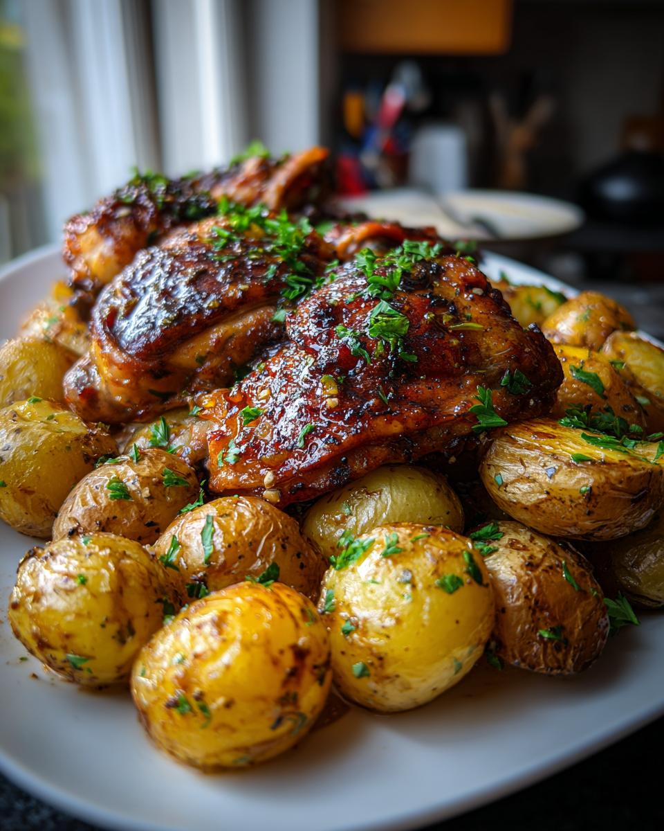 classic baked chicken and potatoes recipes