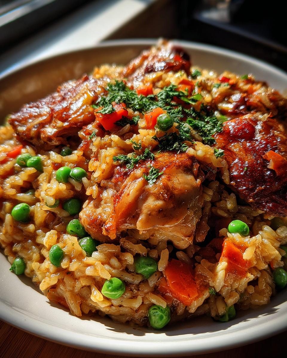 crockpot chicken and rice recipe - detail 1