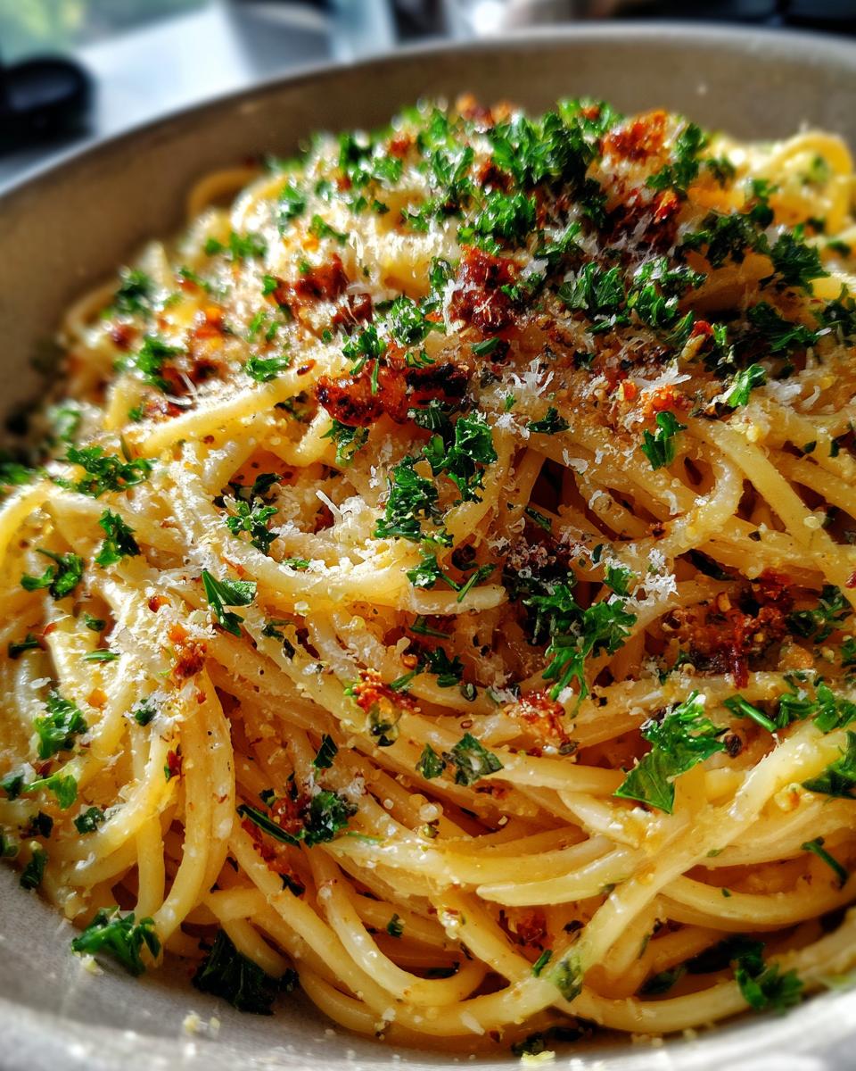 garlic butter pasta