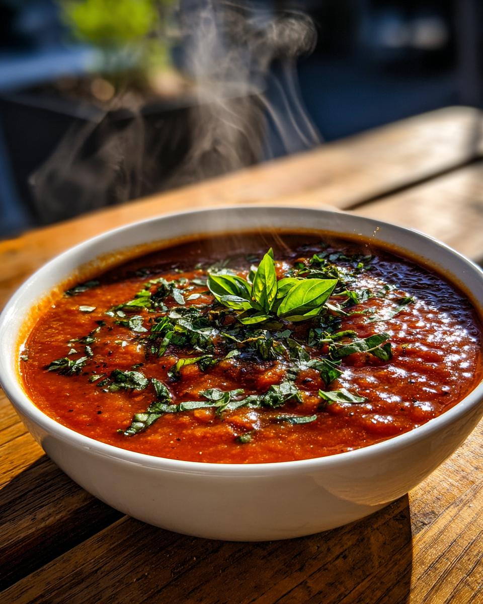 tomato soup - detail 1