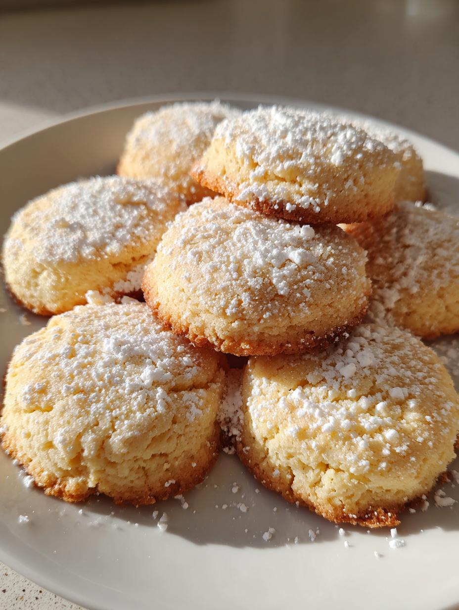 4 ingredient christmas shortbread cookies