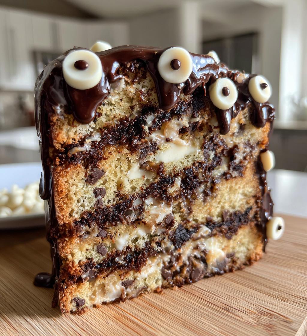 Chocolate Chip Mummy Cake - detail 1