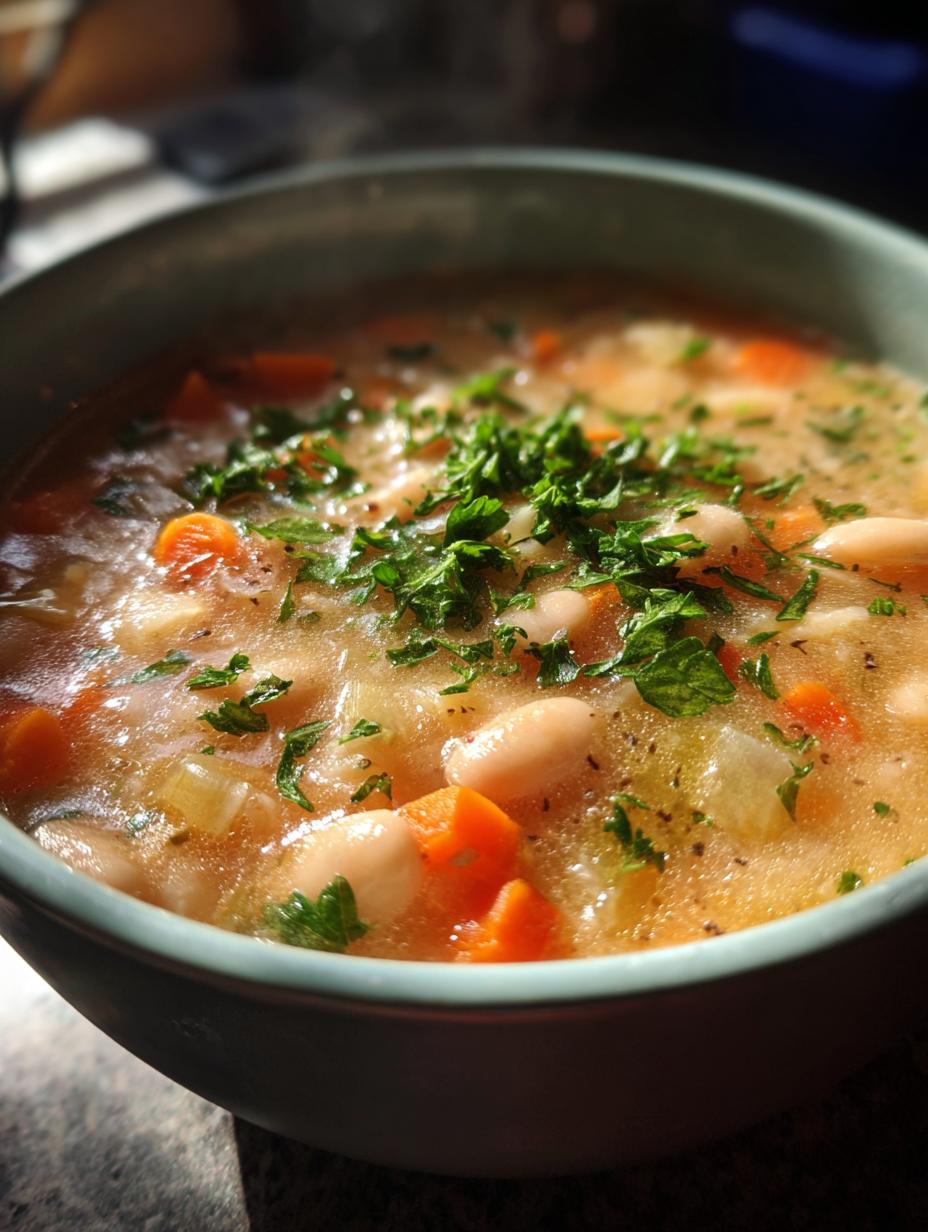Easy white bean soups - detail 1