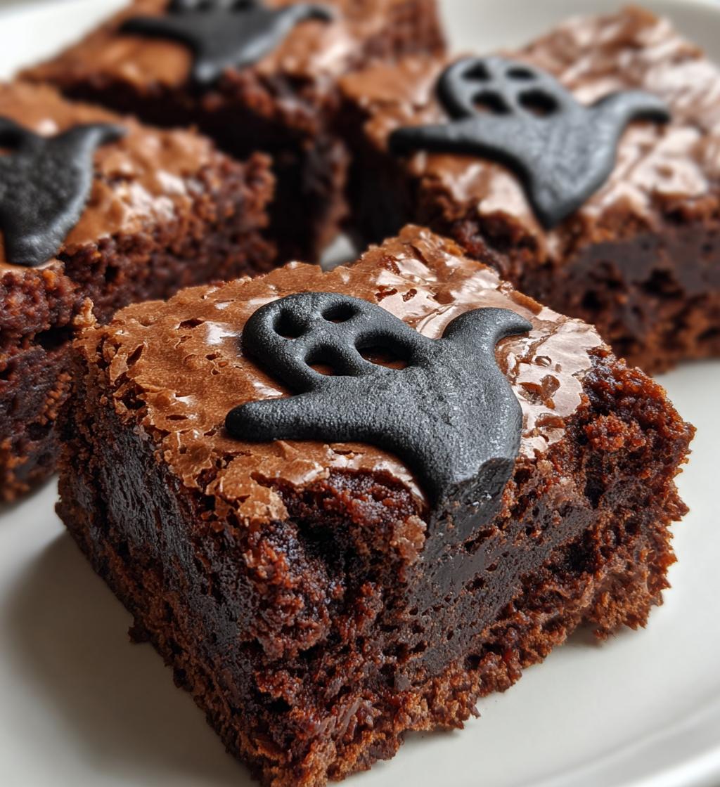 Halloween Ghost Brownies - detail 1