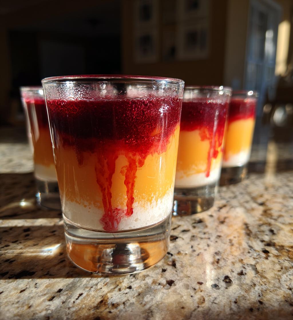 Halloween Shot Recipe, Zombie Brains - detail 1