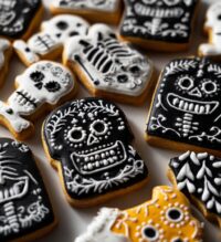 Halloween Skeleton Cookies