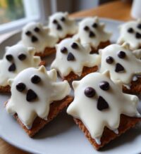 Quick N Cute Graham Cracker Ghosts