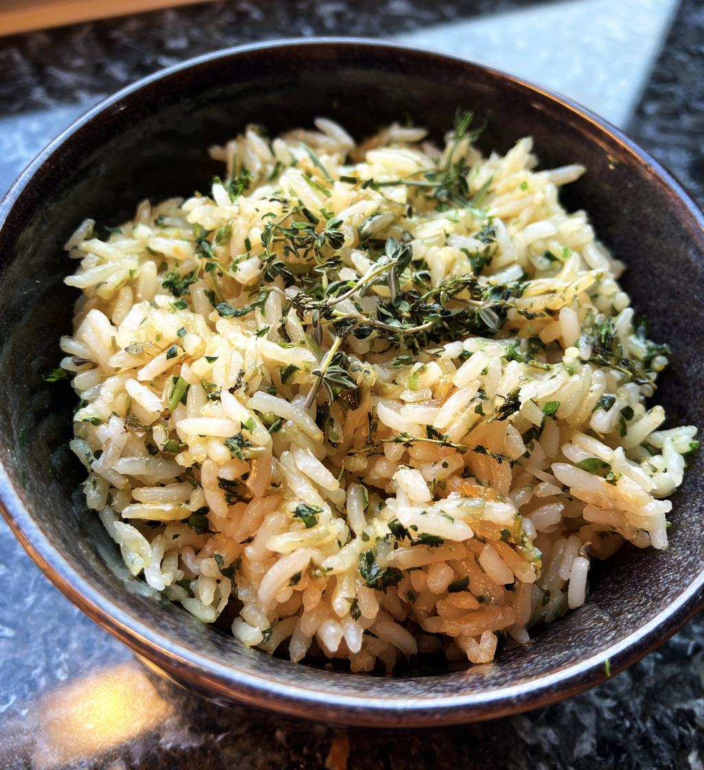 Savory Herb Rice - detail 1