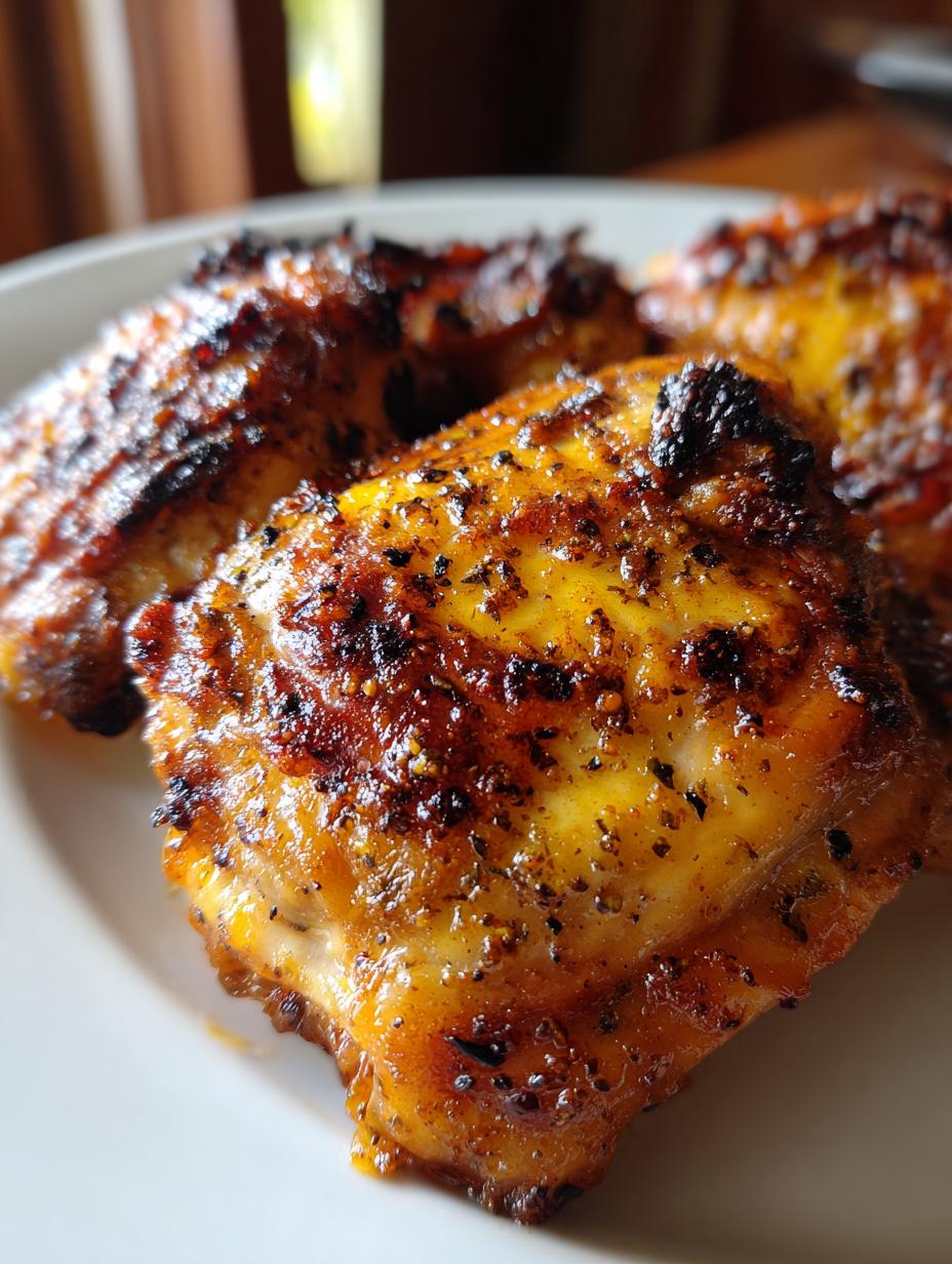 air fryer chicken thighs