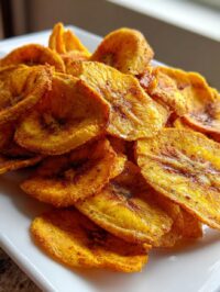 air fryer plantain chips