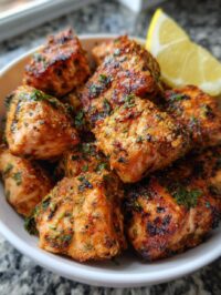 air fryer salmon bites