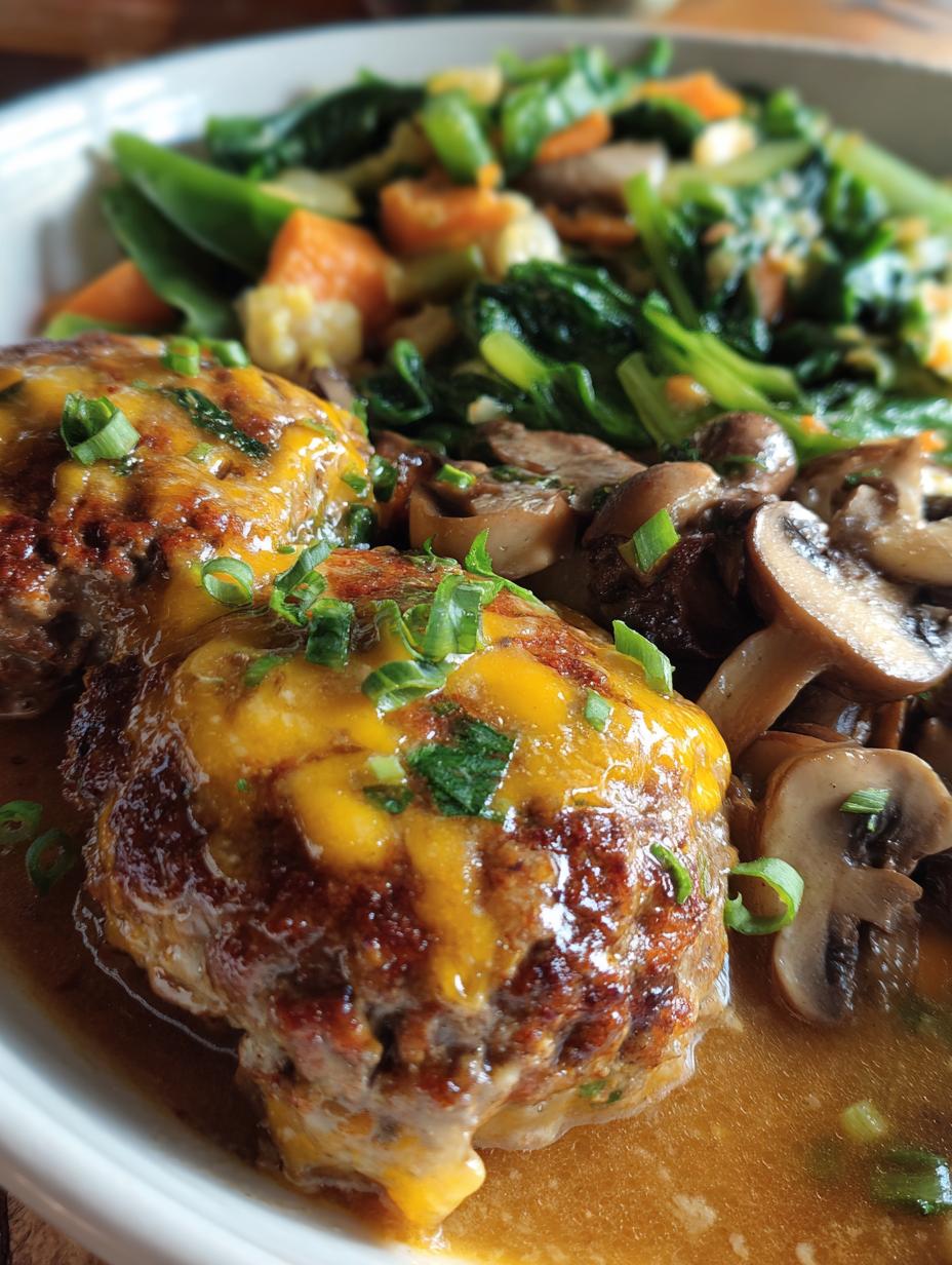 amish hamburger steak bake - detail 1