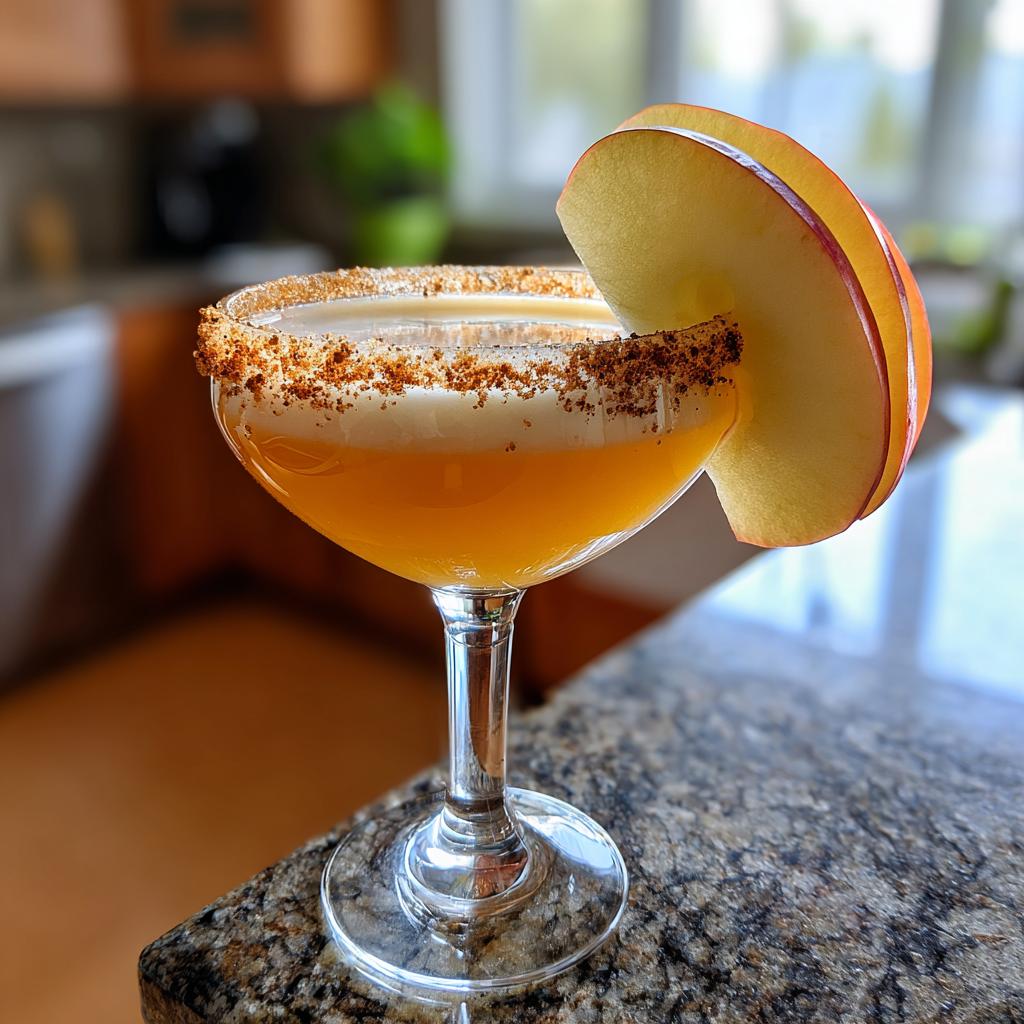 apple pie martini cocktail recipe - detail 1