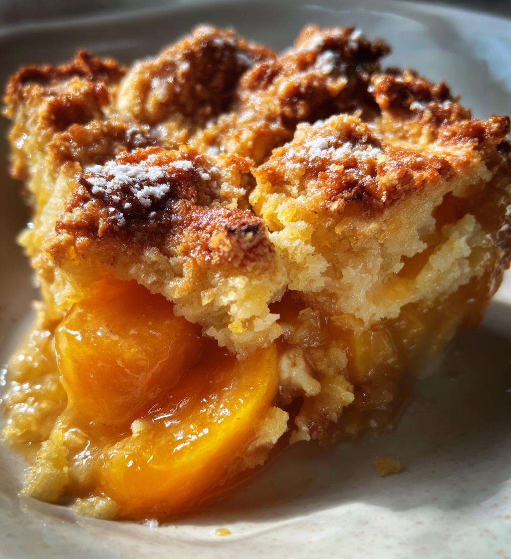 apricot cobbler