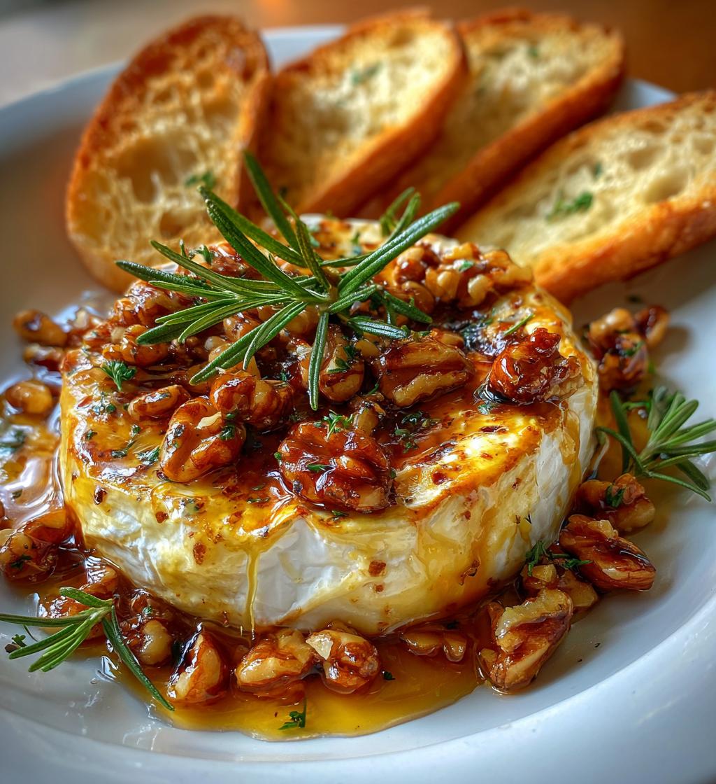 baked brie with honey