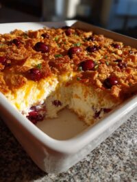 baked cream cheese cranberry dip