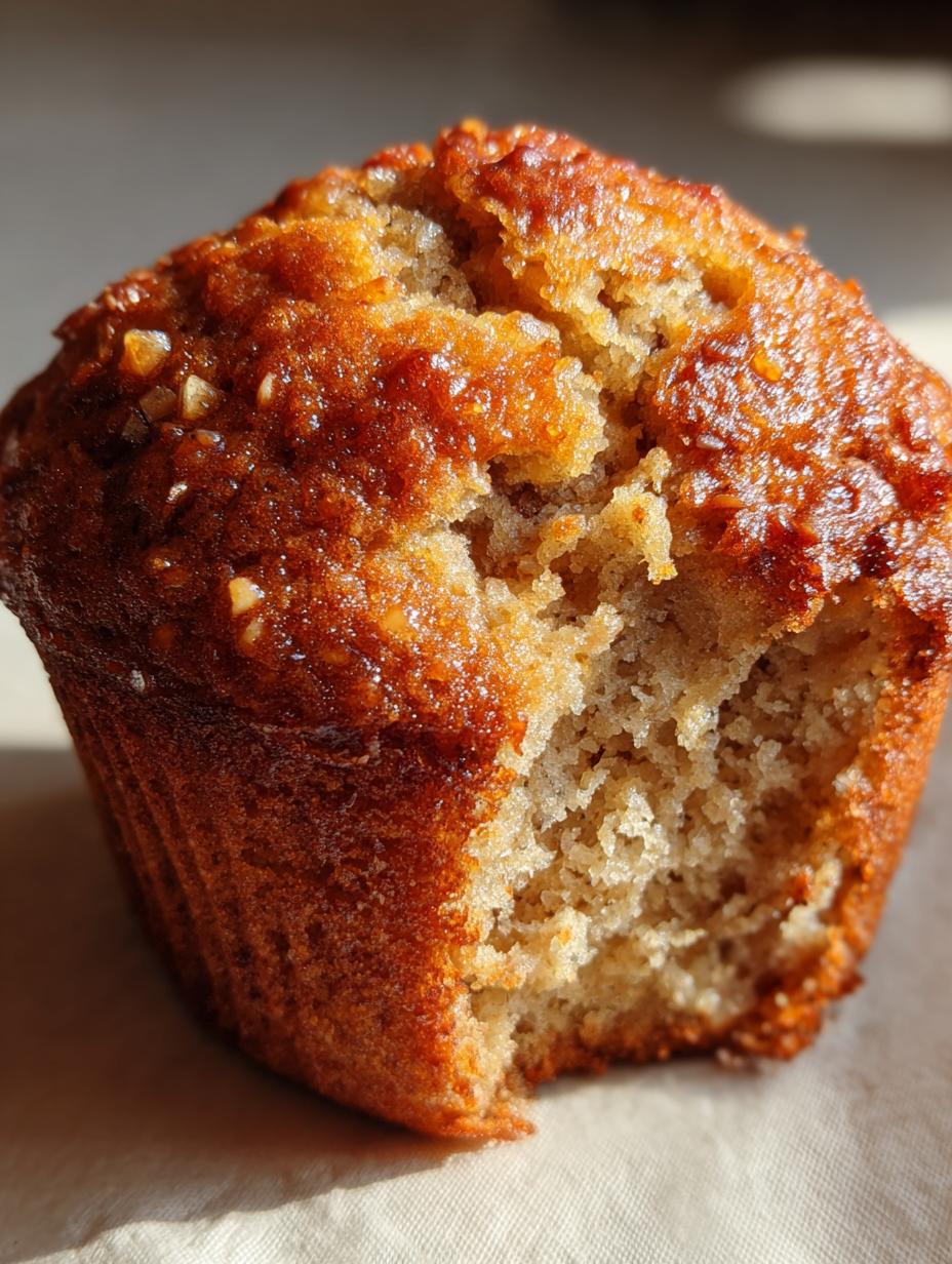 banana bread muffins - detail 1