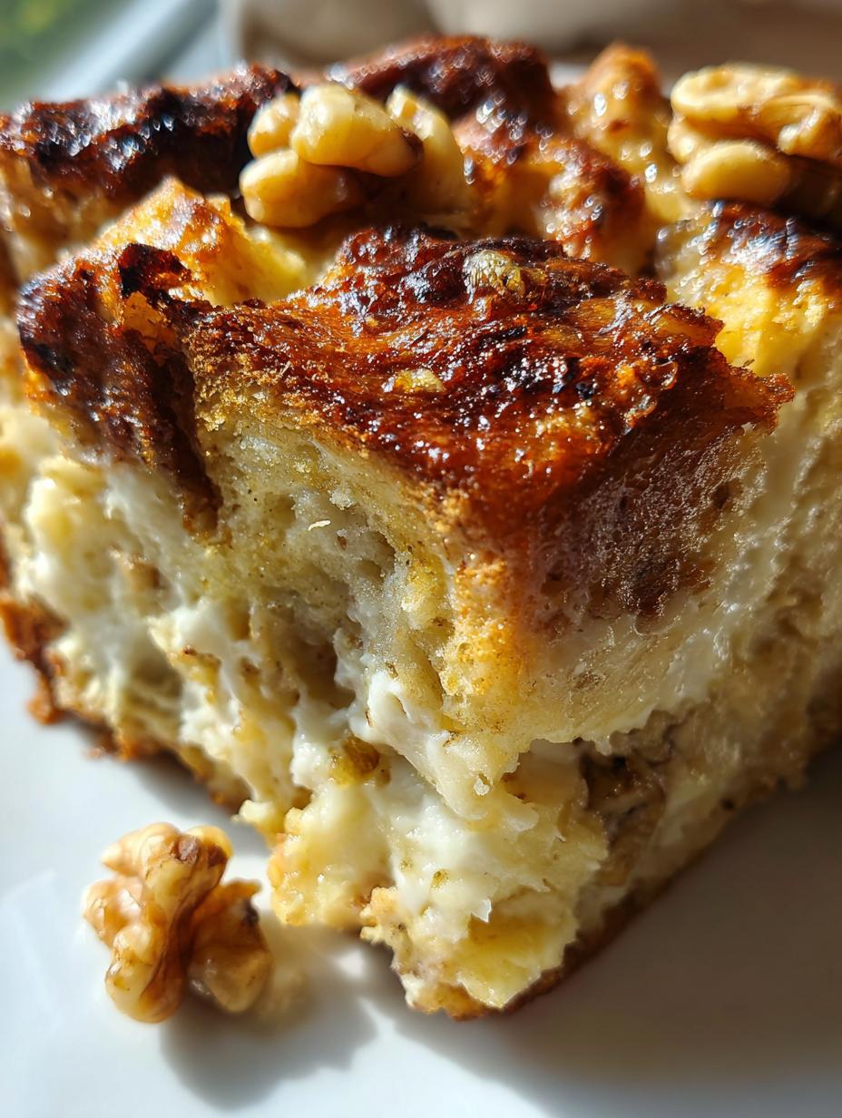 banana bread pudding recipe