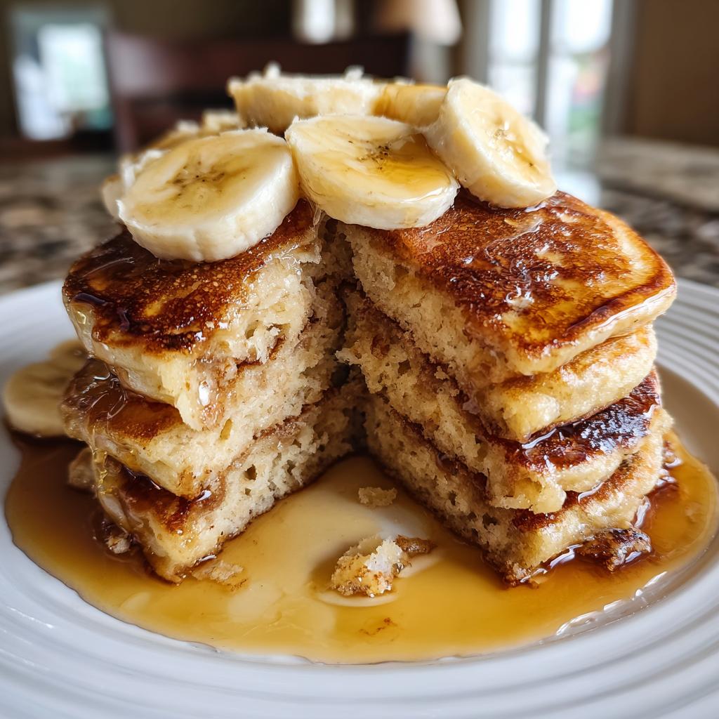 banana pancakes - detail 1