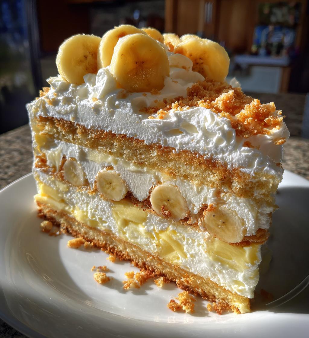 banana pudding cake recipe
