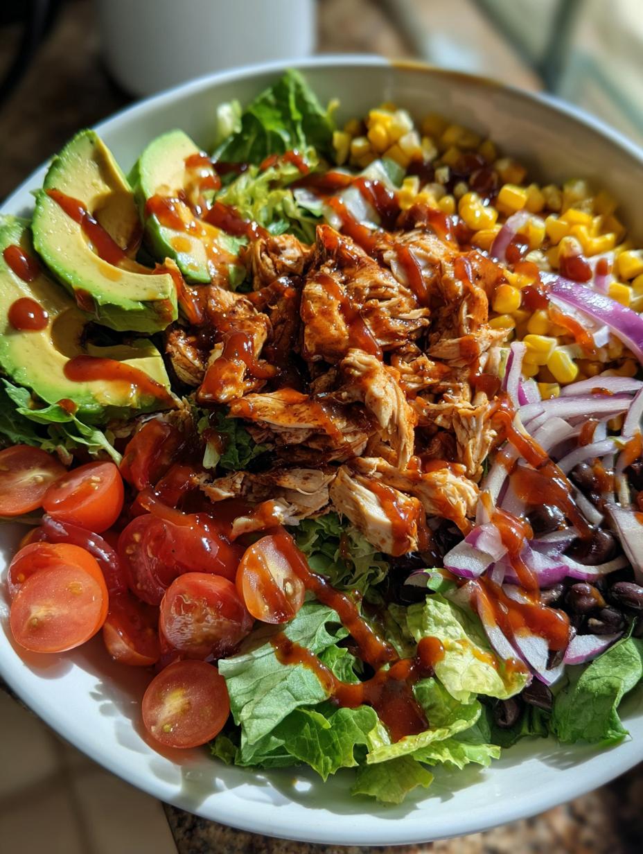 bbq chicken salad