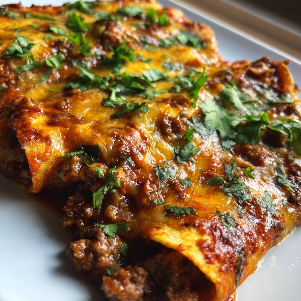 beef enchiladas - detail 1